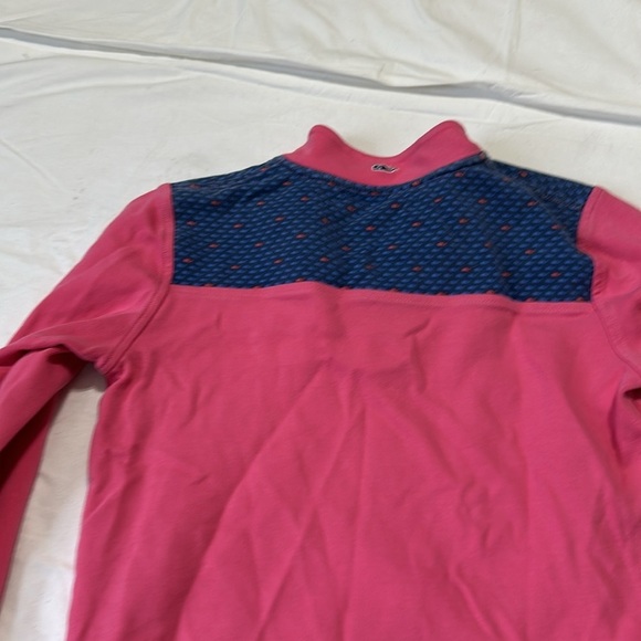 Vineyard Vines Pink Quarter-Zip Pullover Girls M - Picture 7 of 8